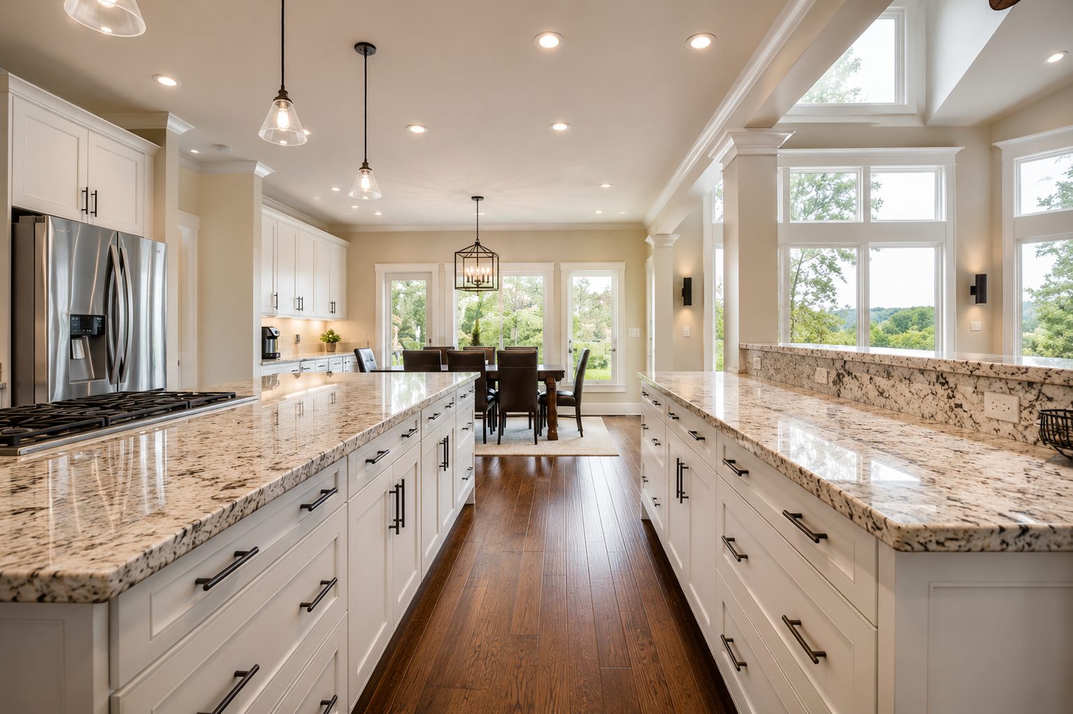 Custom kitchen designed by Dixon Design Build Group