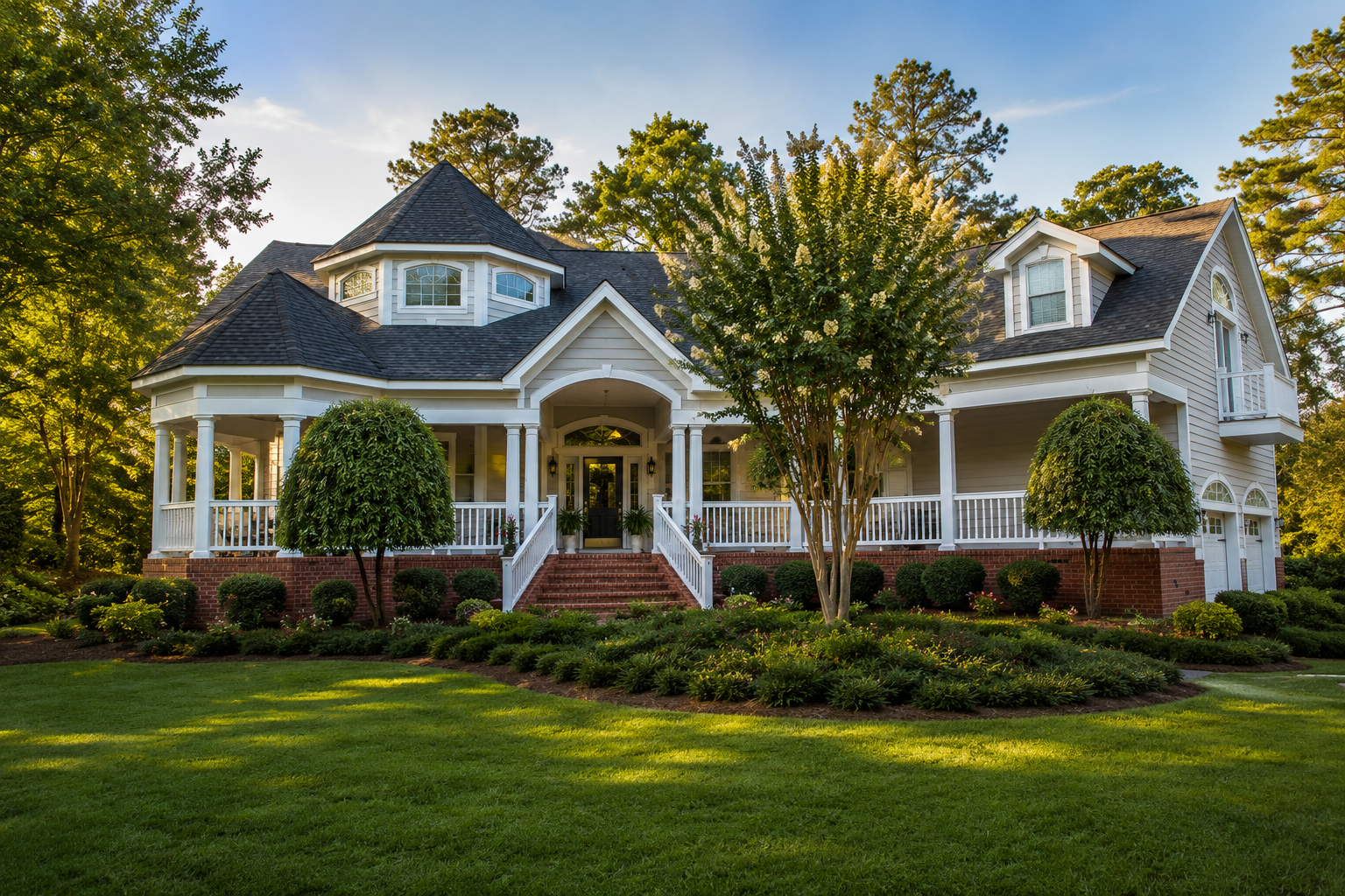 Soundfront estate exterior by Dixon Design Build Group