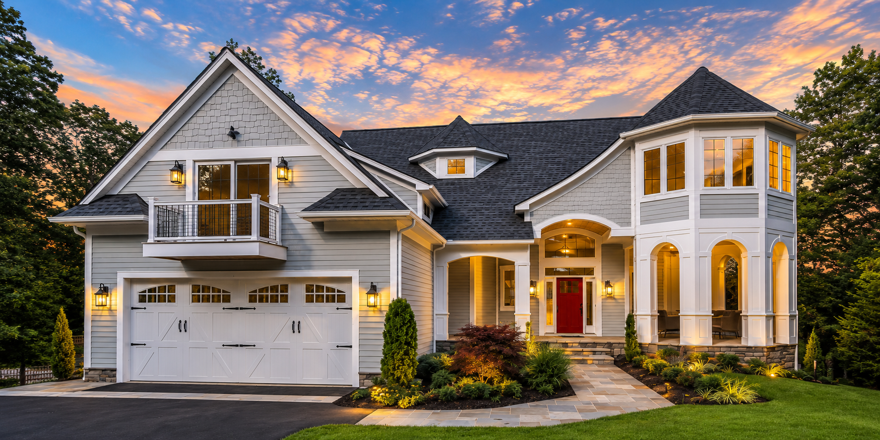 Luxury custom residence designed and built by Dixon Design Build Group